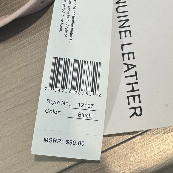 Alessia Clover Genuine Leather Purse in Blush - Picture 14 of 14